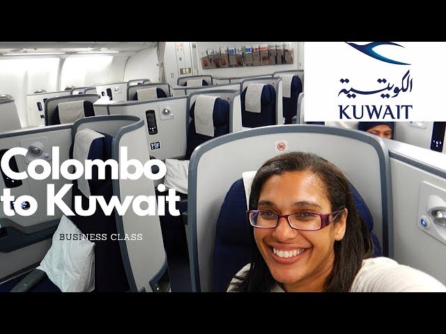 Flying business class from Colombo to Kuwait | KU362