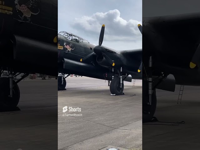 One of Two flying Lancaster #shorts #airplane