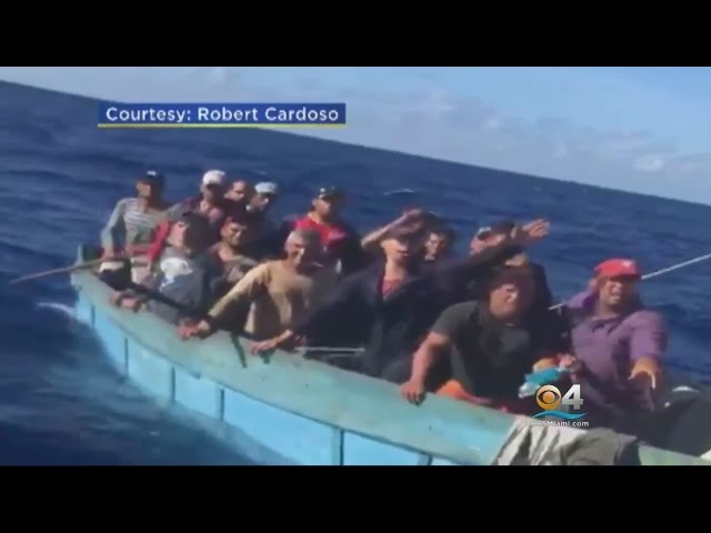Exclusive: Boaters Come Across Cuban Migrants Trying To Reach US Soil
