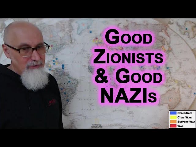 Believing There Are Good Zionists & Bad Zionists Is Like Believing There Are Good NAZIs & Bad NAZIs