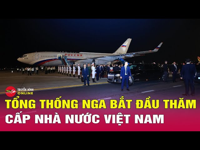 Bản tin trưa 20/6: Cập nhật Tổng thống Nga Putin chính thức thăm Việt Nam | Tin24h