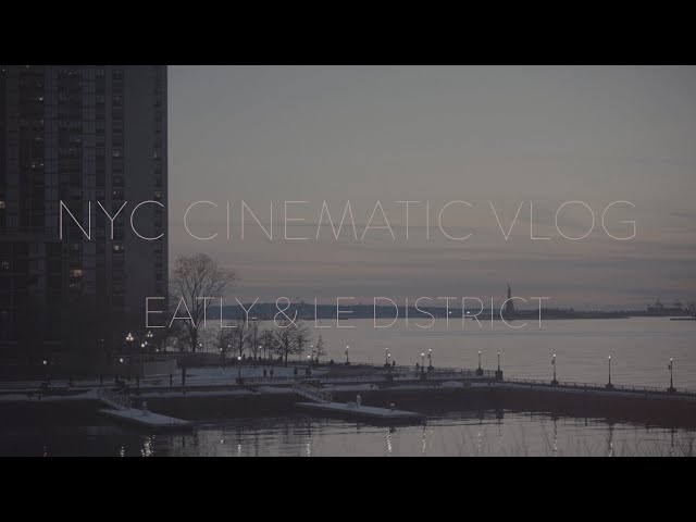 ep.04 Eataly and Le District in New York City | LEENOTE Cinematic Vlog | Sony a7c & Tamron 28-75mm
