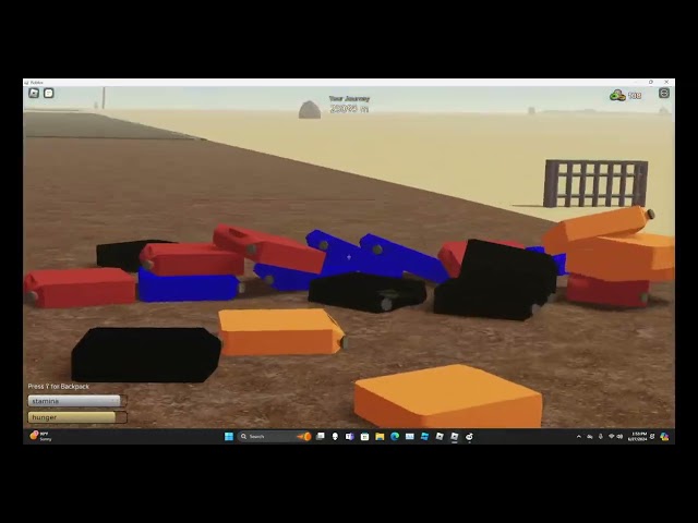 GETTING TO 25K METERS IN ROBLOX A DUSTY TRIP!!!!