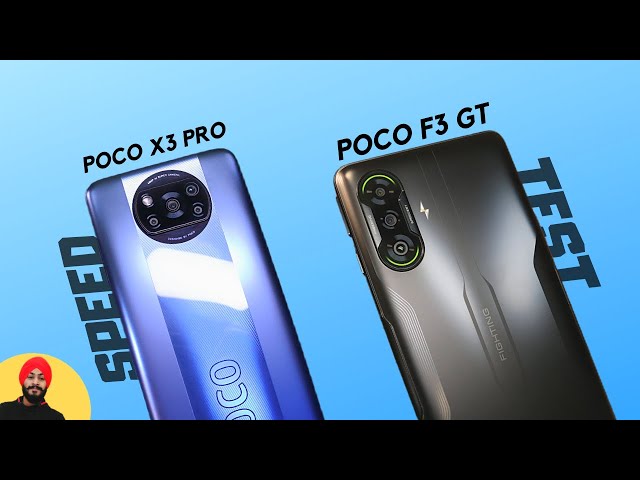 Poco F3 GT vs Poco X3 Pro Speed Test (SD 860 vs MediaTek Dimensity 1200 ) - Which is faster??