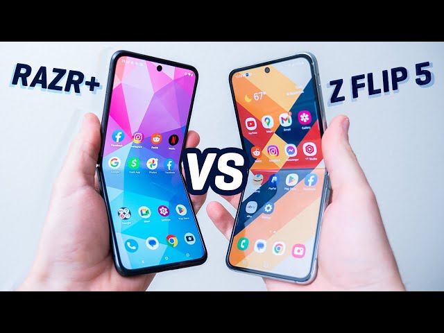 Motorola Razr Plus vs Samsung Galaxy Z Flip 5 - WHICH ONE IS BETTER?