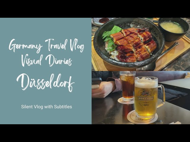 Travel Visual Diaries | Germany Düsseldorf Little Tokyo (Mar 2024) | Japan in Germany? (silent, sub)