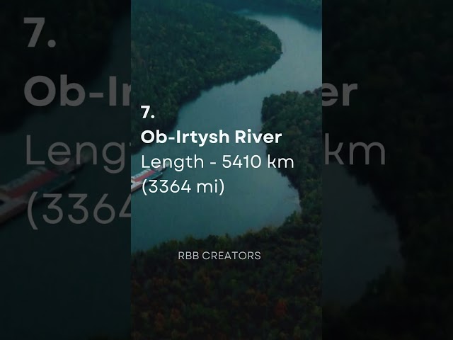 10 Longest Rivers in the World #longestriver #nile #amazon