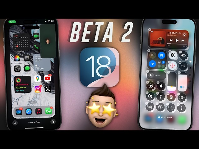 iOS 18 beta 2 - Muchos Cambios y Cosas Nuevas ¿Mejor Batería? 😱