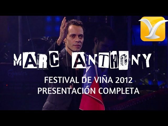 Marc Anthony - Festival de Viña del Mar 2012 - Presentación Completa