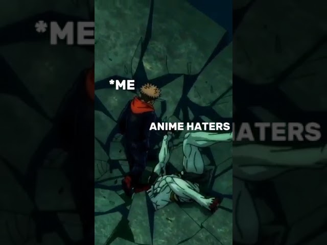 Me when someone hate anime 😈#sort video