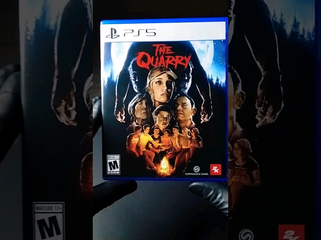 The Quarry (Unboxing) (PS5) #shorts