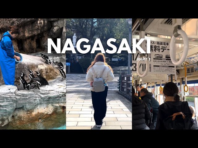 Nagasaki travel vlog | Atomic bomb museum, peace park, cafe hopping, night skyline and more!