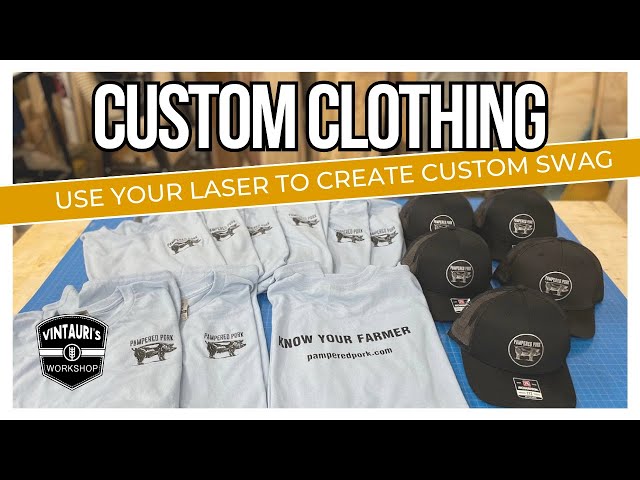 Custom Clothing with your laser and the xTool screen printer