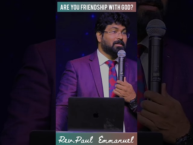 Are Friendship with Almighty God?#Shorts#Paul Emmanuel#Nissy Paul#Christian Short Videos