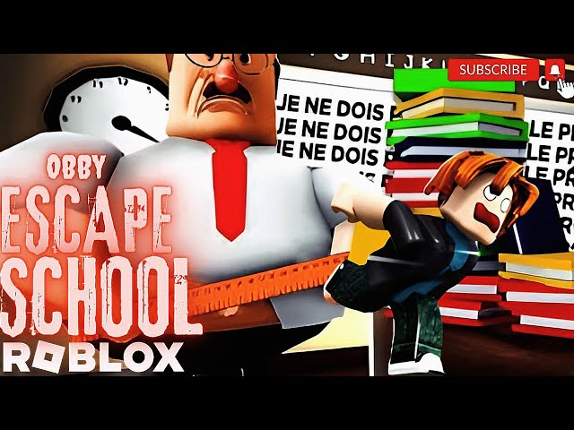New Escape School in Roblox: A Fun Obby Game #roblox