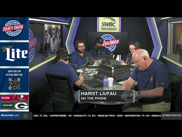Marist Liufau Interview on The Draft Show | Dallas Cowboys 2024