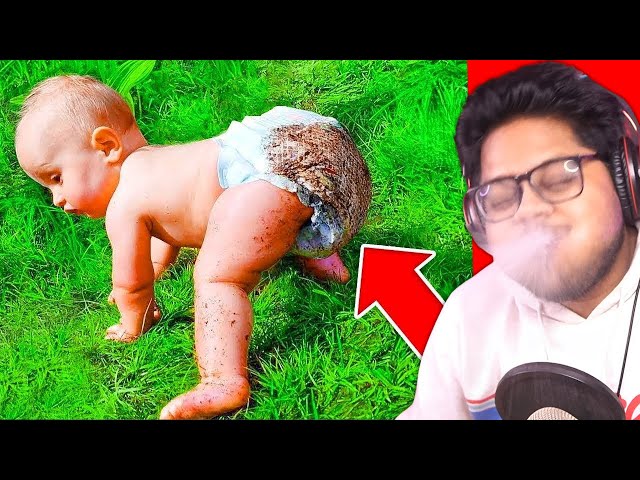 Funny Try Not To Laugh Challenge (Part 8) 🤣 | Ayush More