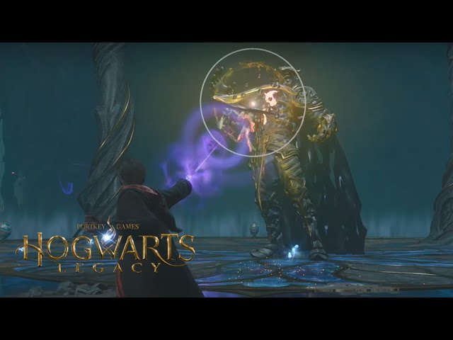 Hogwarts Legacy - Pensieve Guardian Boss HARD (No Damage) [4K 60FPS]