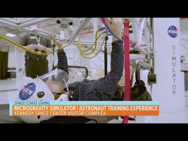 Microgravity Simulator. Astronaut Training Experience