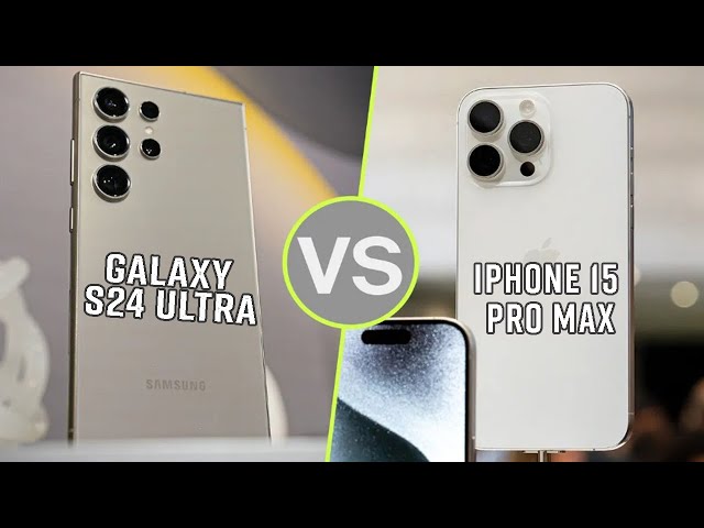 Samsung Galaxy S24 Ultra vs. iPhone 15 Pro Max :Design and Build Quality!👍👍👍👍