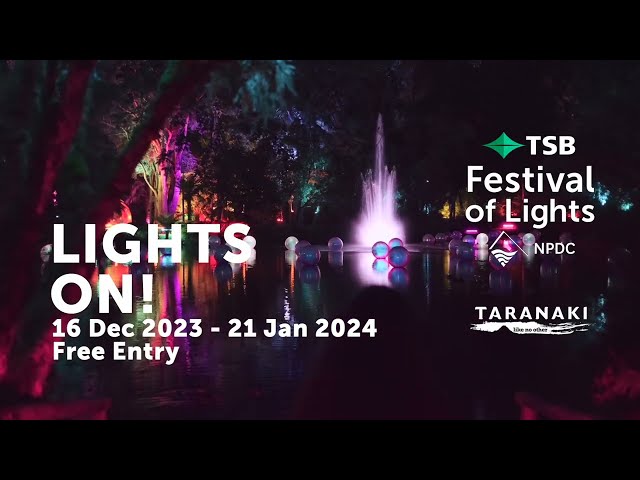 TSB Festival of Lights - Summer 23/24 | Pukekura Park, New Plymouth