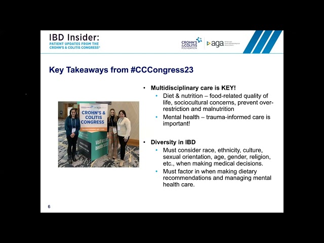 IBD Insider 2023: Patient Updates from Crohn's & Colitis Congress