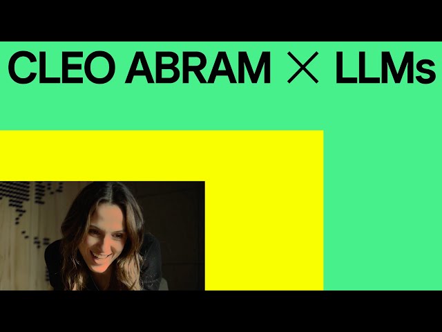 Cleo Abram x Large Language Models | Google Lab Sessions