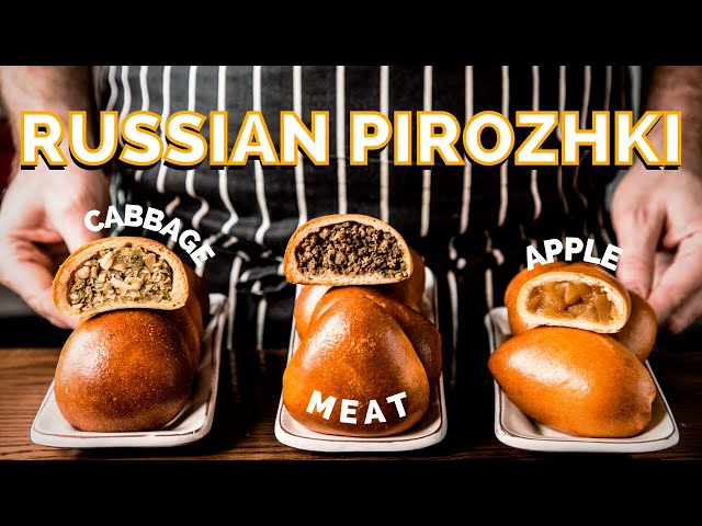 How To Make Traditional Russian Pirozhki(Hand Pies)