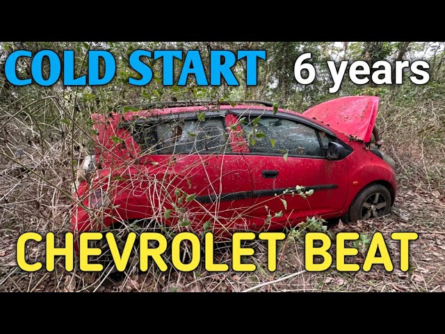 #coldstart #restoration COLD START - Chevrolet Beat - 6 years