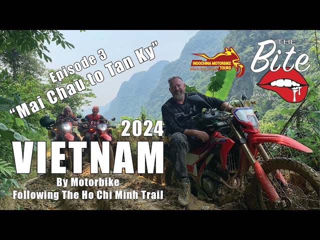 Vietnam 2024 by Motorbike E3 | Following the Ho Chi Minh Trail | The Bite With Craig And Tess