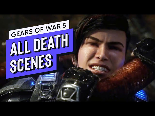 Gears 5 (Gears of War 5) All Death Scenes. All characters death compilation.