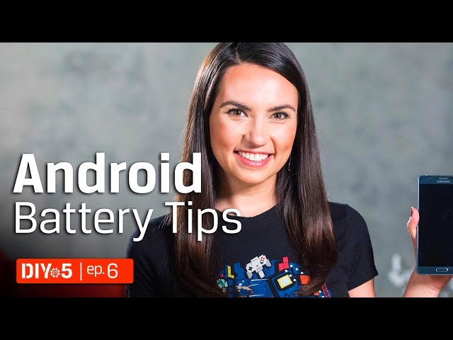 Smartphone Tips - Android Battery Saving Tips - Kingston DIY in 5 Ep. 6