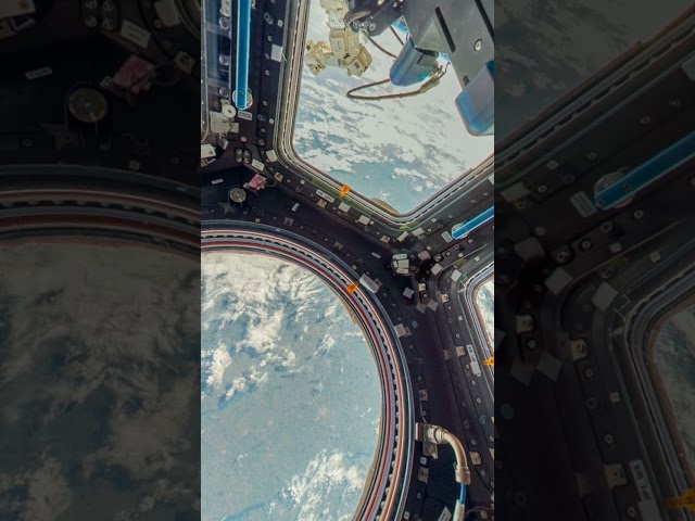 international space station Earth view