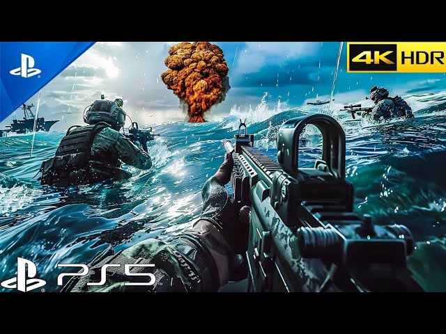 DARK WATERS | Realistic Ultra Graphics Gameplay 4k 60fps Modern Warfare II