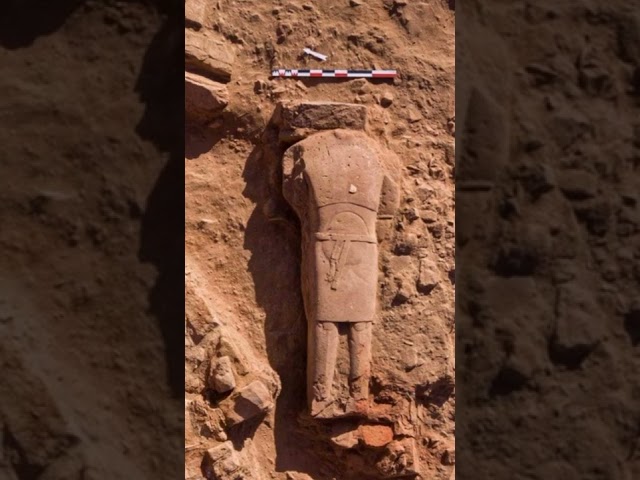 السعوديه تعلن العثور على تمثال اثري يبلغ وزنه اكثر من طن وطوله مترين و20 سم