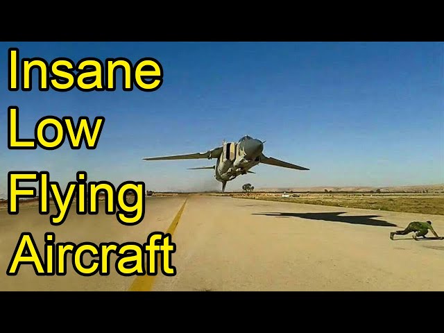 Insane Low Flying Aircraft | Low Passes | Low Flying Jets | Crazy Military Pilots