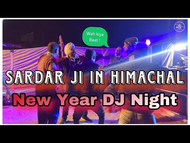 New year 2024 DJ night in Himachal I @sukh4ever2.0