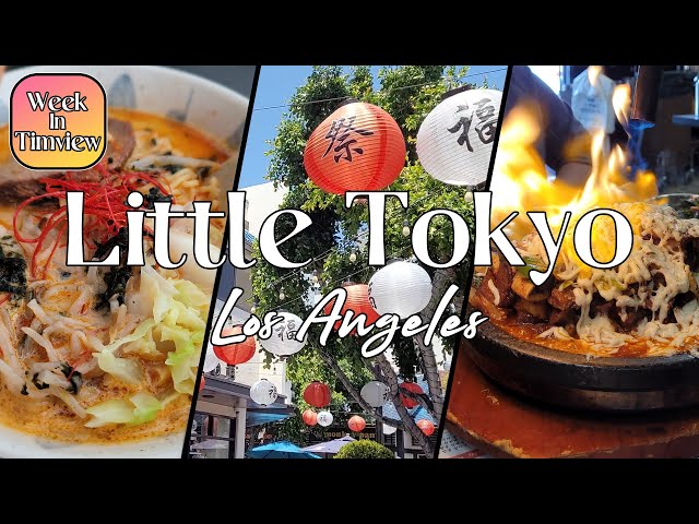 A Guided Tour of Little Tokyo, Los Angeles
