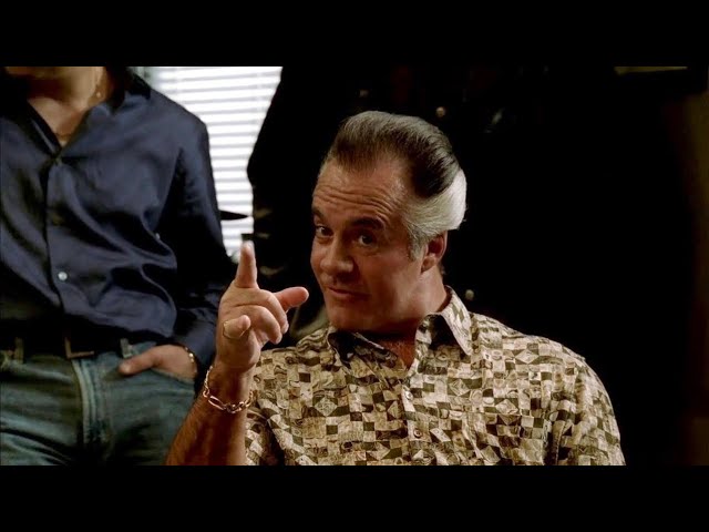 The Sopranos - Paulie finger pointing gesture - compilation