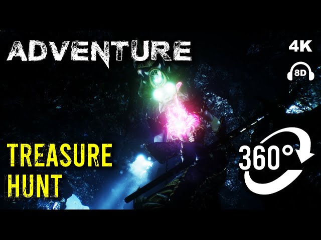 Amazing Treasure Hunt | Cave explorer | 360 VR Adventures Video with Ambisonic Sound