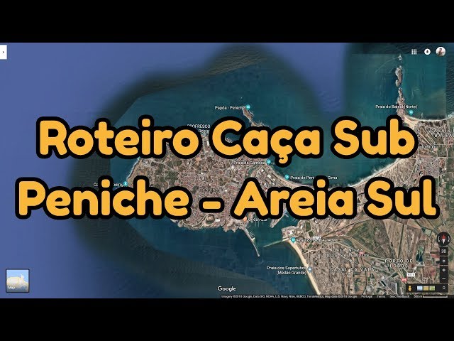 Roteiro  de Caça Submarina - Peniche #4 - Sul de Peniche (Pesca Submarina Peniche, Portugal)
