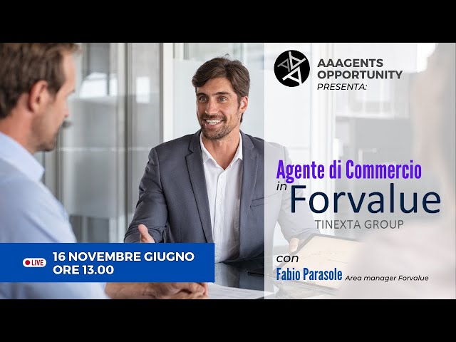 Opportunità di lavoro in FORVALUE: esclusiva intervista all'Area Manager Fabio Parasole