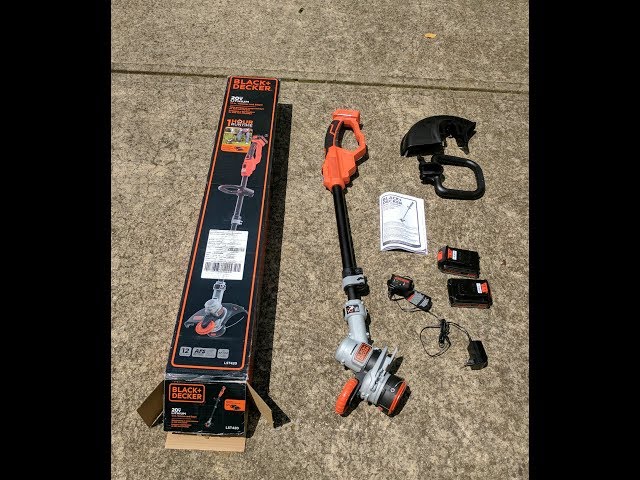First impressions / Review of the Black & Decker Electric Trimmer/Edger - 20V LST420