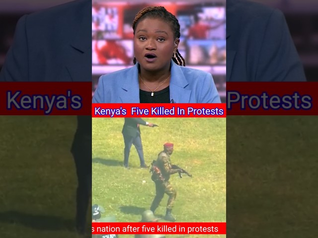 Kenya's president addresses nation after five killed. @BBCNews #news #breakingnews #bbc #cnn