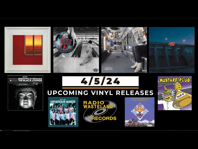 Black Keys, Khruangbin, King & More!  New Releases for April 4, 2024!