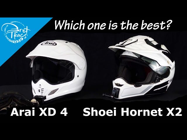 What is an ADV helmet: Arai XD 4 vs Shoei Hornet X2