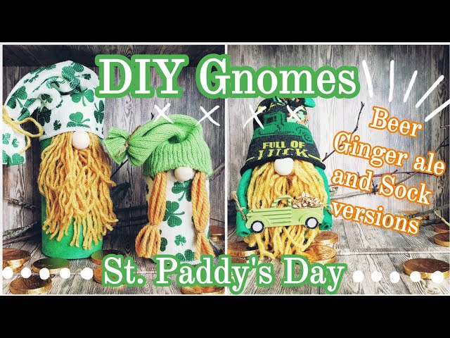 🍀 St Patrick's Day DIY Gnomes || Dollar Tree DIY Gnomes