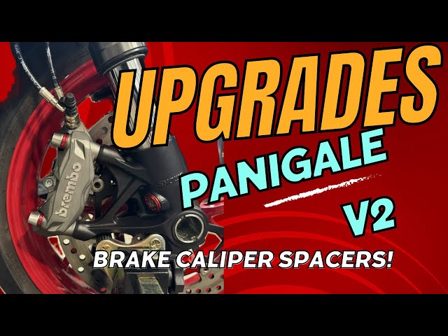 Ducati Panigale Brake Caliper Spacer Install