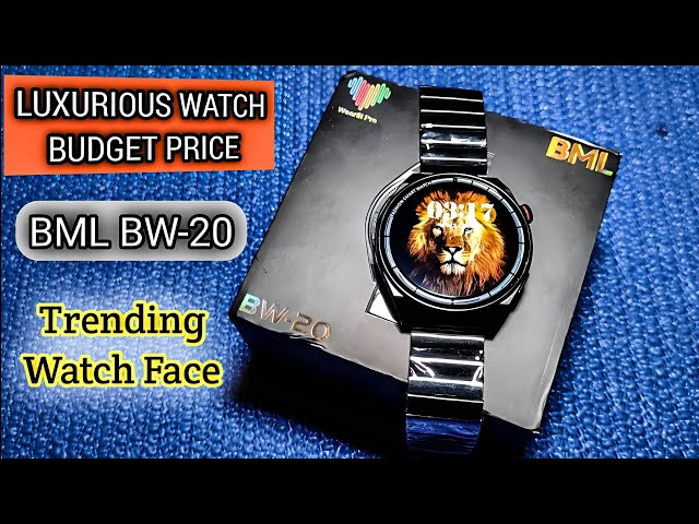 BML BW-20 Smart Watch Unboxing BML BW-20 LUXURY SMART WATCH UNBOXING