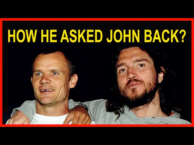 How Flea asked John Frusciante to come back to the Red Hot Chili Peppers | #rhcp #frusciante